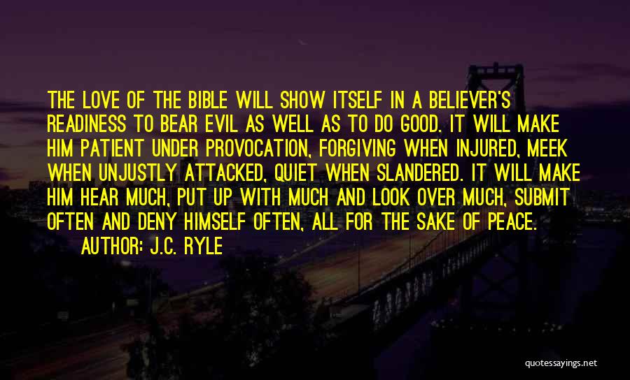 Good And Evil In The Bible Quotes By J.C. Ryle