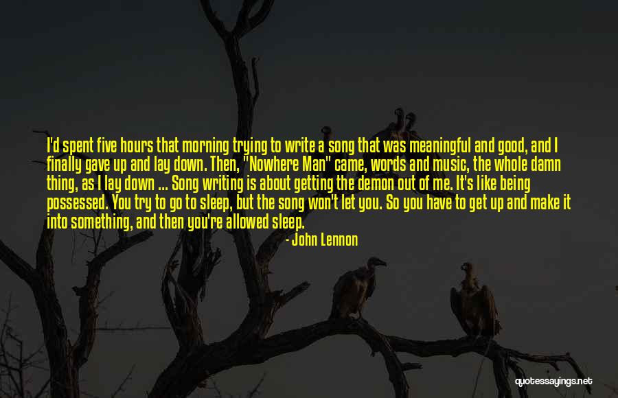 Good And Meaningful Quotes By John Lennon