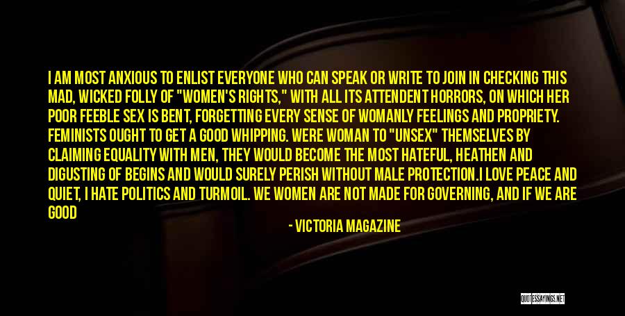 Good Anti-liberal Quotes By Victoria Magazine