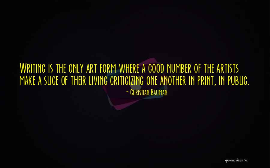 Good Artists Quotes By Christian Bauman Good Artists Quotes By Christian Bauman