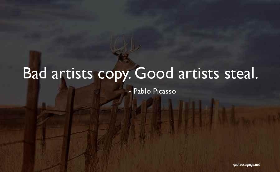 Good Artists Quotes By Pablo Picasso Good Artists Quotes By Pablo Picasso