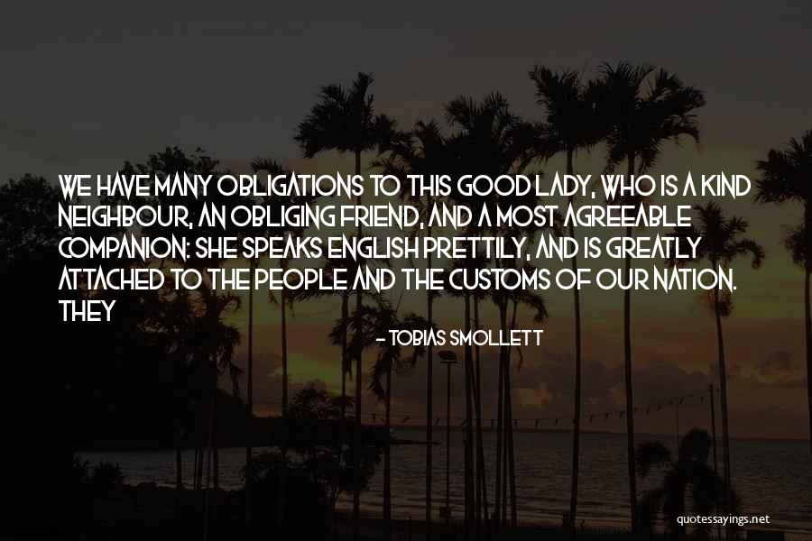 Good Attached Quotes By Tobias Smollett Good Attached Quotes By Tobias Smollett
