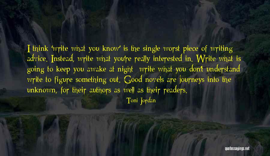 Good Authors Quotes By Toni Jordan Good Authors Quotes By Toni Jordan