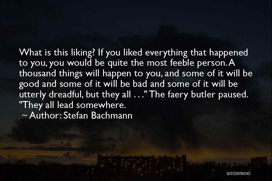 Good Bad Person Quotes By Stefan Bachmann