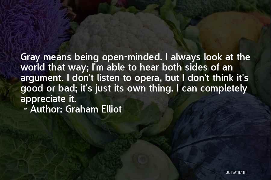 Good Bad Sides Quotes By Graham Elliot