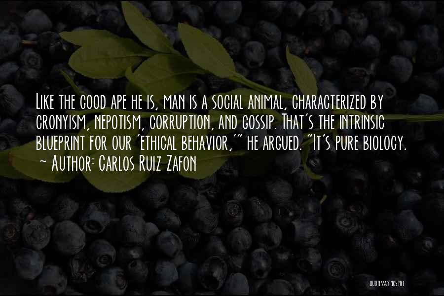 Good Behavior Quotes By Carlos Ruiz Zafon