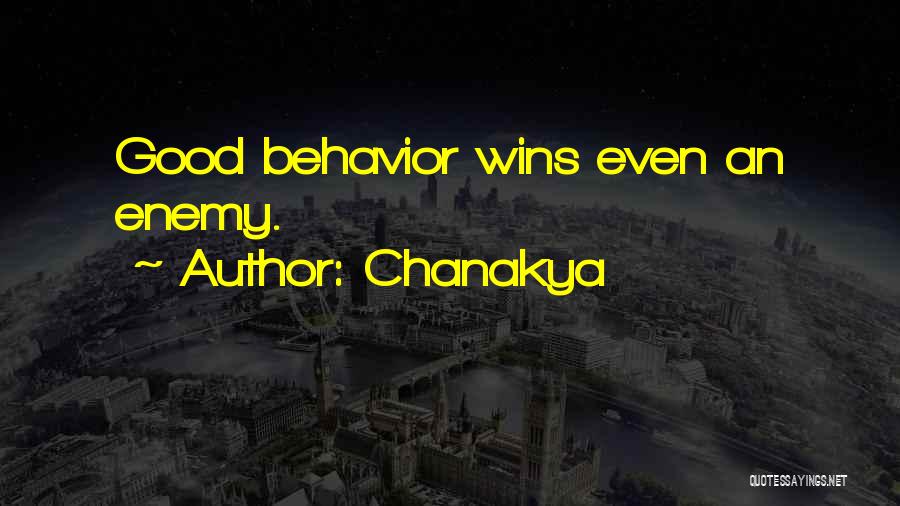 Good Behavior Quotes By Chanakya