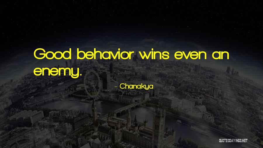 Good Behavior Quotes By Chanakya