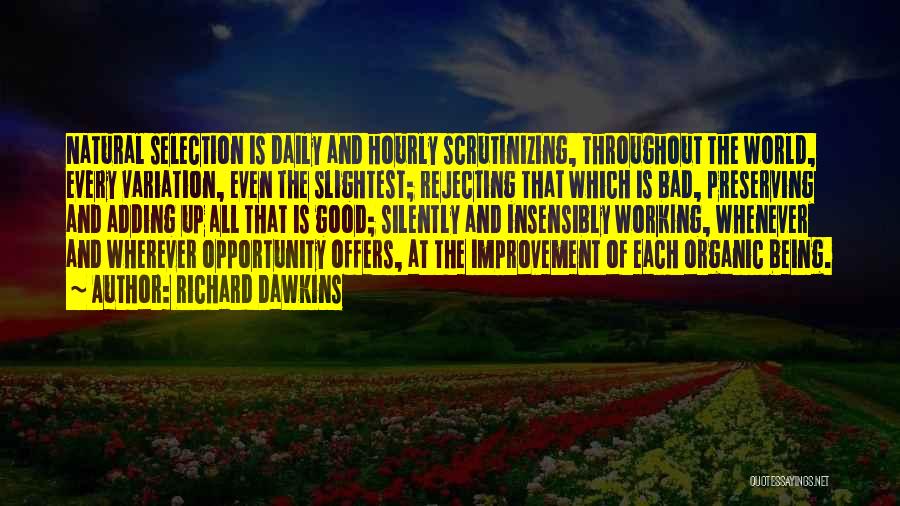 Good Being Bad Quotes By Richard Dawkins