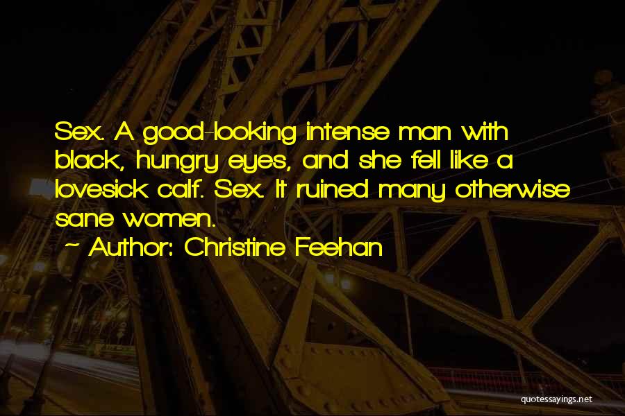 Good Black Man Quotes By Christine Feehan