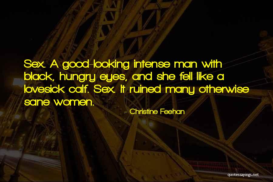 Good Black Man Quotes By Christine Feehan