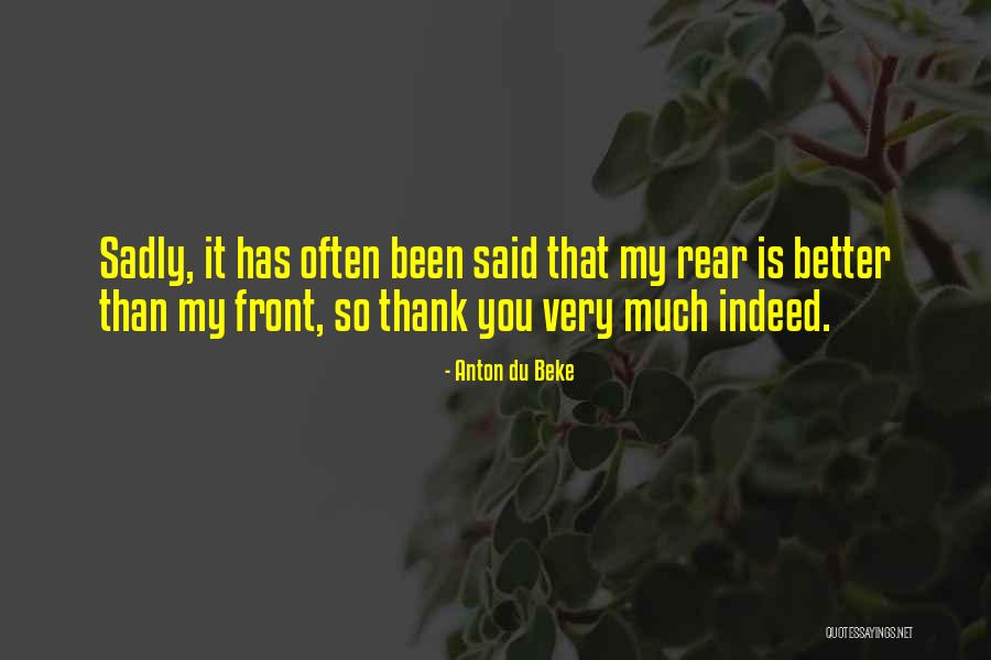Good Bracelet Quotes By Anton Du Beke Good Bracelet Quotes By Anton Du Beke