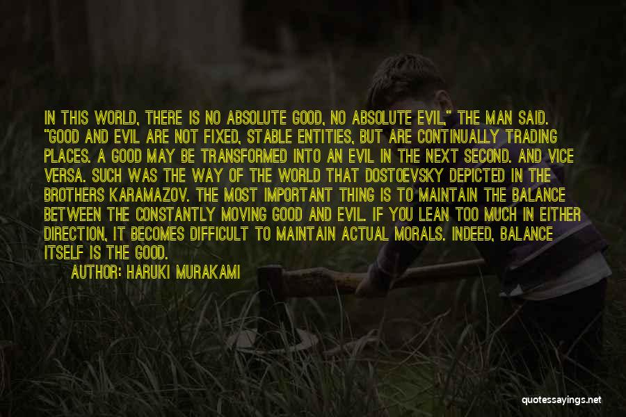Good Brothers Quotes By Haruki Murakami