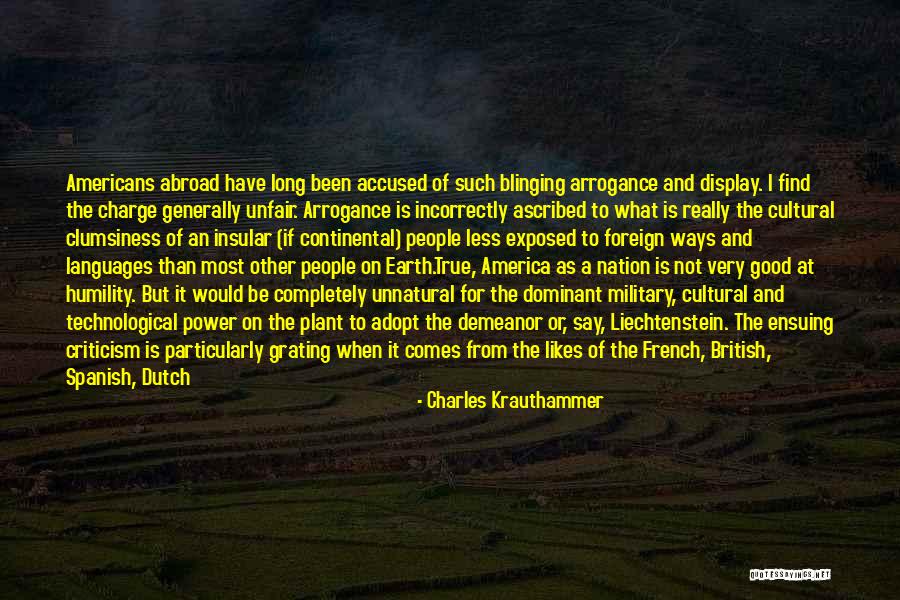 Good Captain America Quotes By Charles Krauthammer Good Captain America Quotes By Charles Krauthammer
