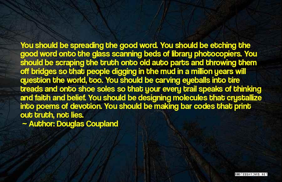 Good Carving Quotes By Douglas Coupland