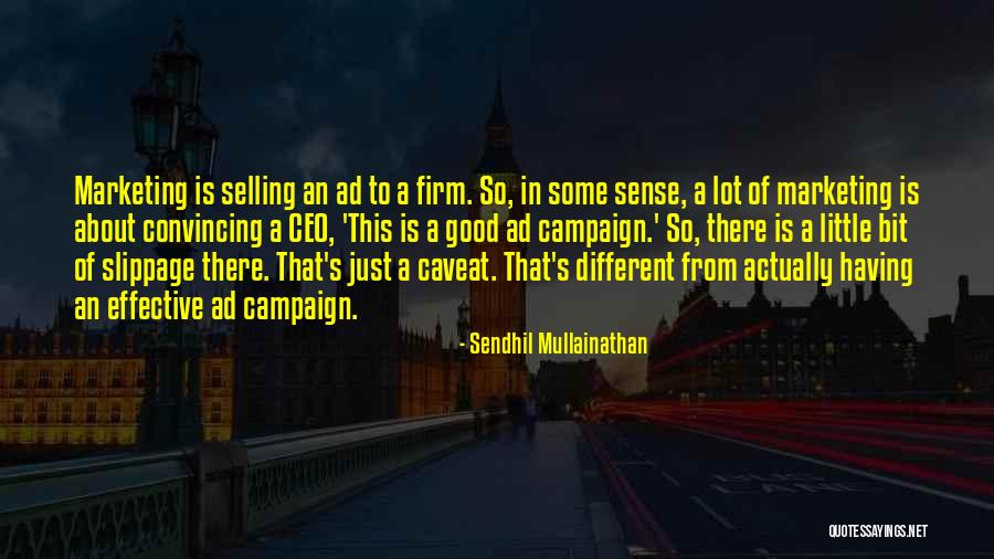 Good Ceo Quotes By Sendhil Mullainathan Good Ceo Quotes By Sendhil Mullainathan