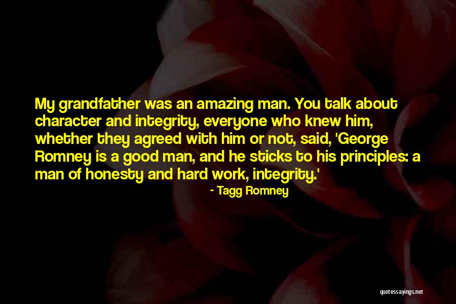 Good Character Quotes By Tagg Romney