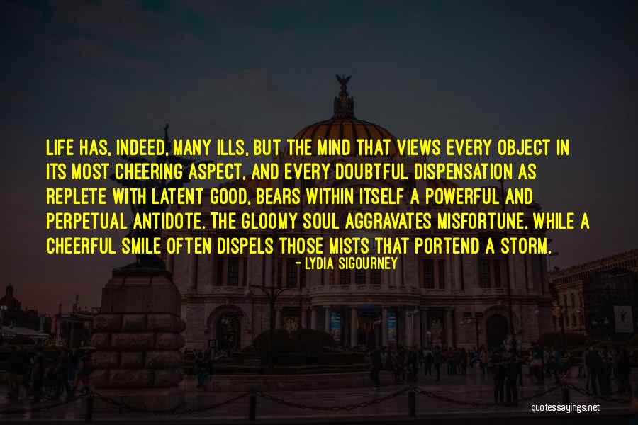 Good Cheering Quotes By Lydia Sigourney Good Cheering Quotes By Lydia Sigourney