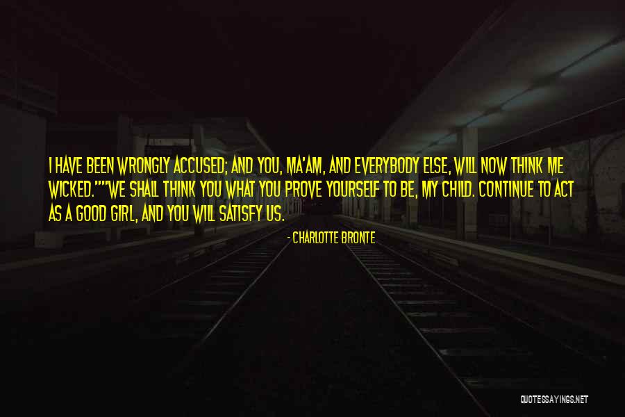 Good Child Quotes By Charlotte Bronte Good Child Quotes By Charlotte Bronte