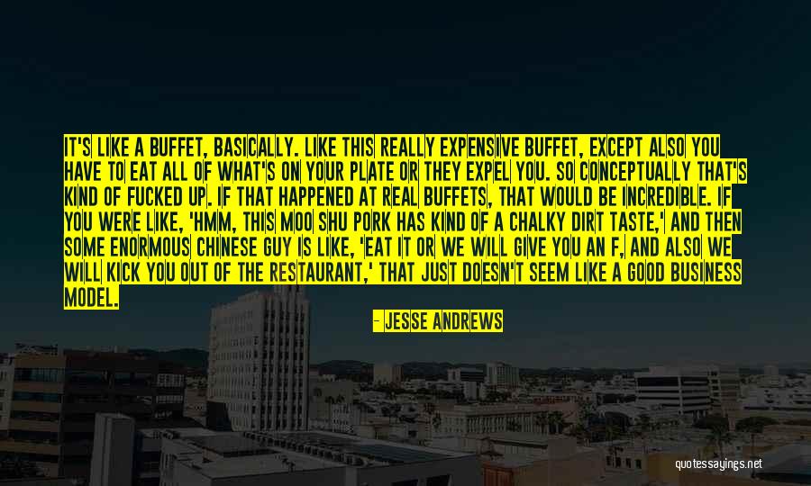 Good Chinese Quotes By Jesse Andrews