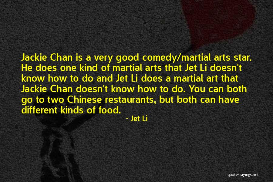 Good Chinese Quotes By Jet Li