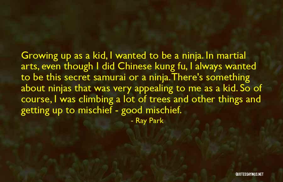 Good Chinese Quotes By Ray Park