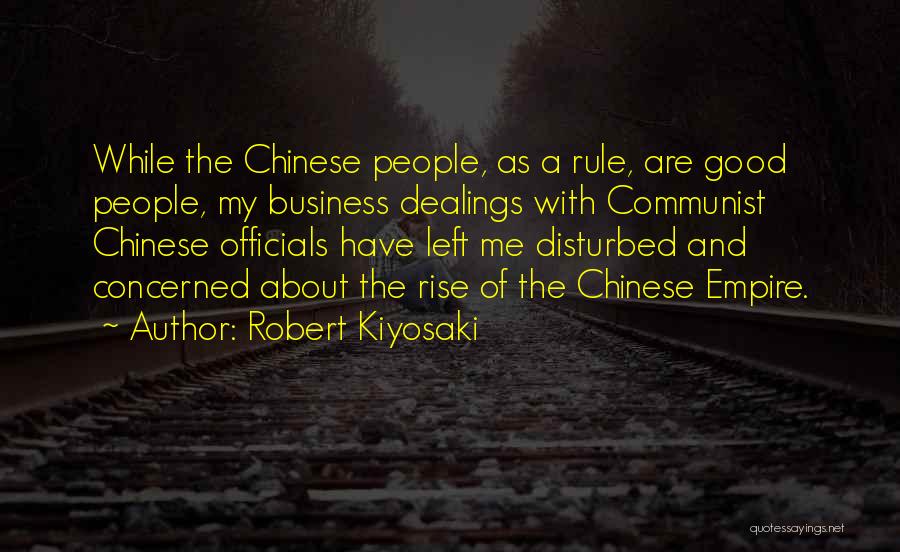Good Chinese Quotes By Robert Kiyosaki