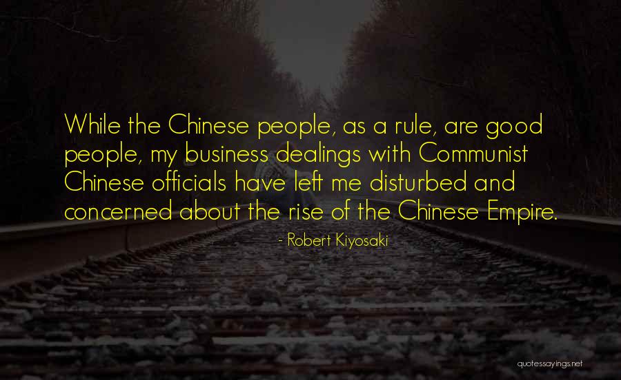 Good Chinese Quotes By Robert Kiyosaki