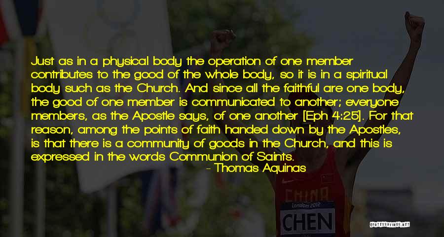 Good Church Quotes By Thomas Aquinas Good Church Quotes By Thomas Aquinas