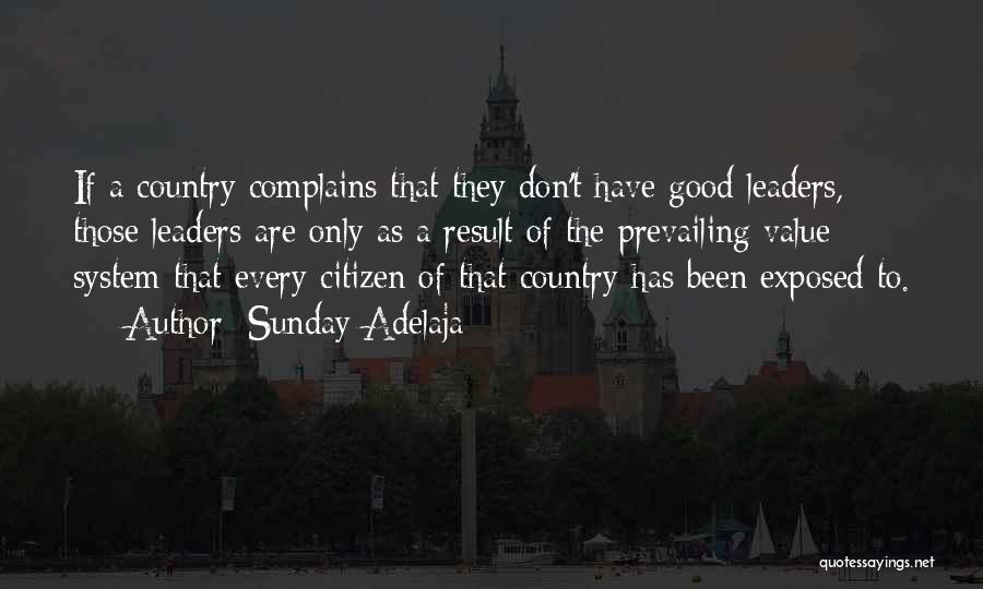 Good Citizen Quotes By Sunday Adelaja