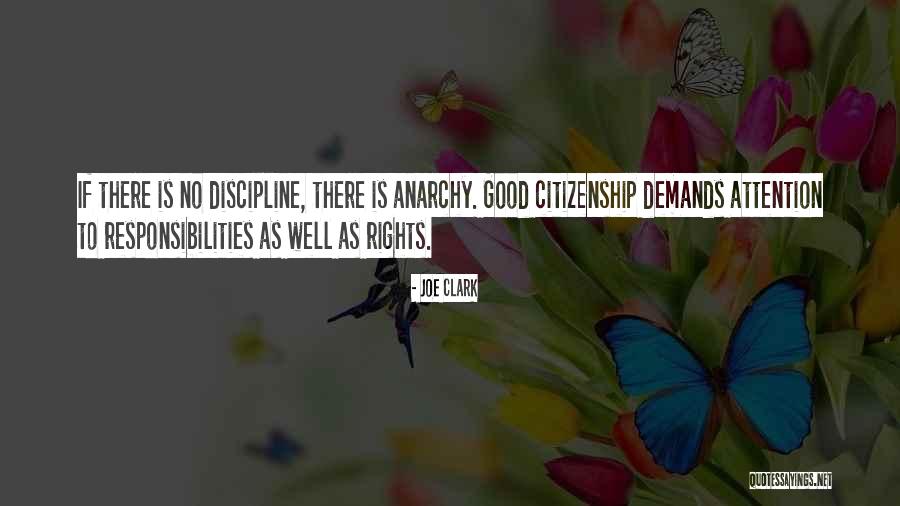 Good Citizenship Quotes By Joe Clark Good Citizenship Quotes By Joe Clark