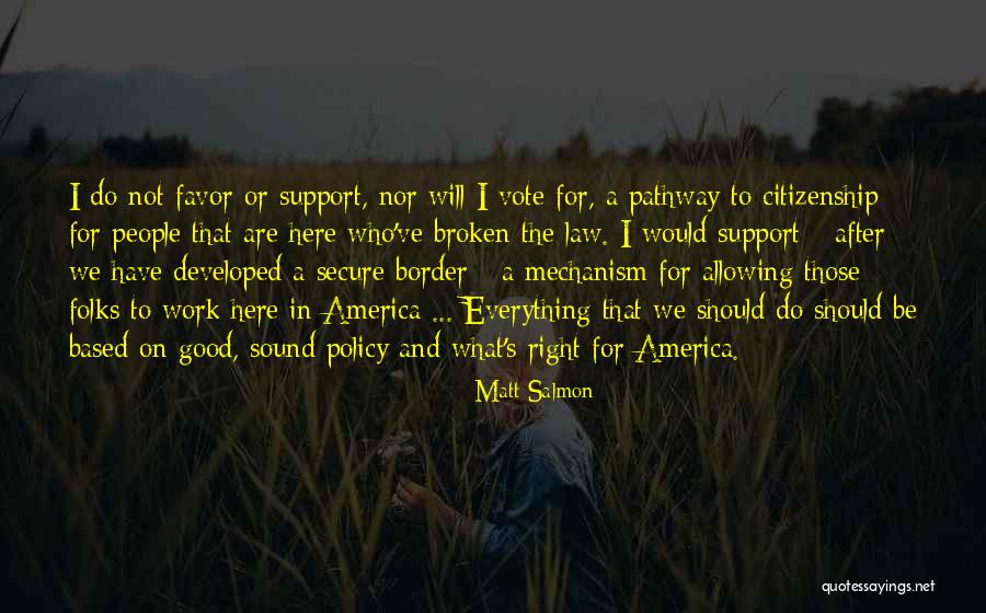 Good Citizenship Quotes By Matt Salmon Good Citizenship Quotes By Matt Salmon