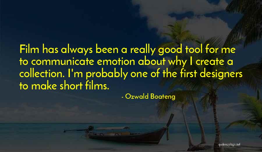 Good Collection Quotes By Ozwald Boateng Good Collection Quotes By Ozwald Boateng
