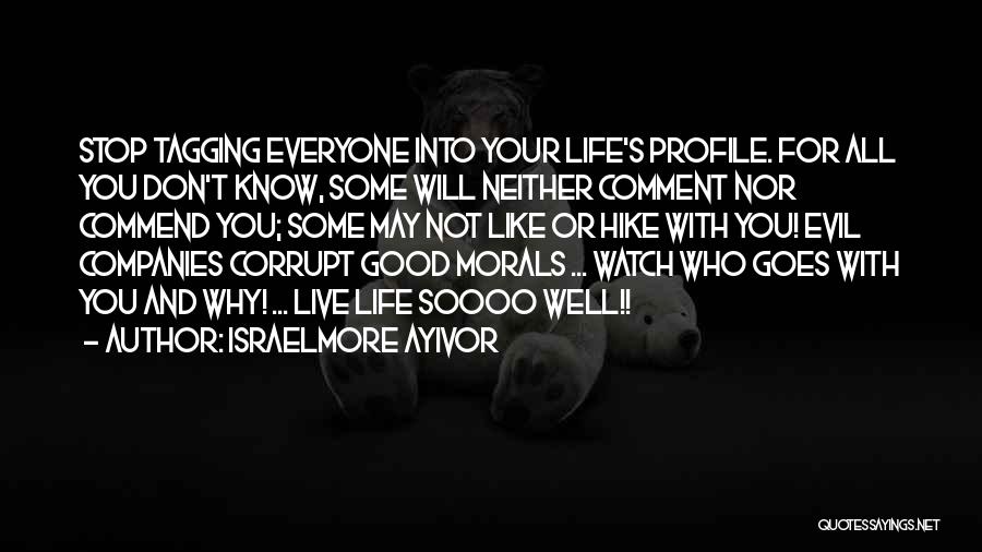 Good Comment Quotes By Israelmore Ayivor