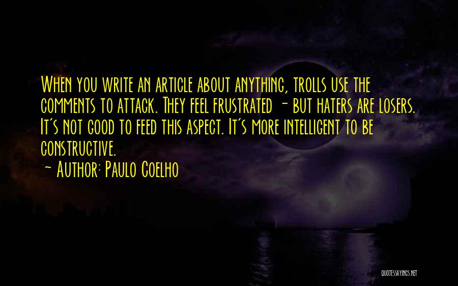 Good Comments Quotes By Paulo Coelho