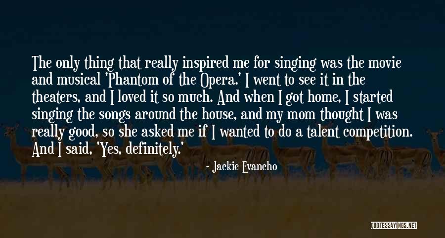Good Competition Quotes By Jackie Evancho Good Competition Quotes By Jackie Evancho