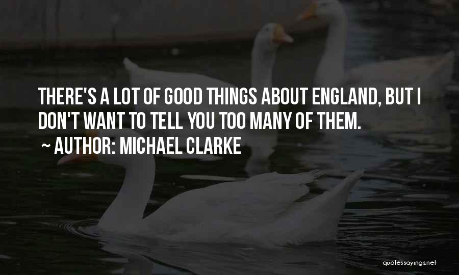 Good Competition Quotes By Michael Clarke