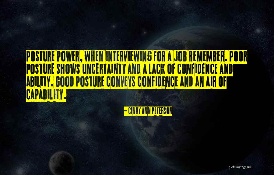 Good Confidence Quotes By Cindy Ann Peterson Good Confidence Quotes By Cindy Ann Peterson