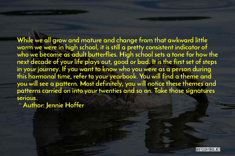 Good Consistent Quotes By Jennie Hoffer