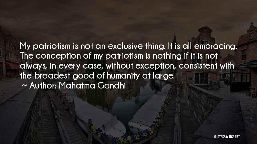 Good Consistent Quotes By Mahatma Gandhi
