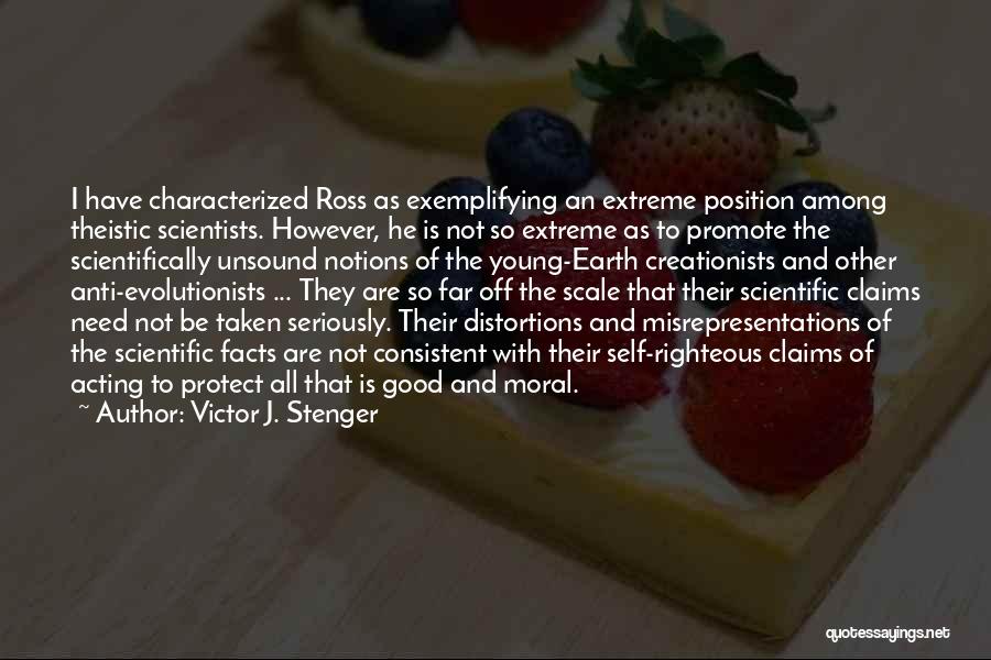 Good Consistent Quotes By Victor J. Stenger