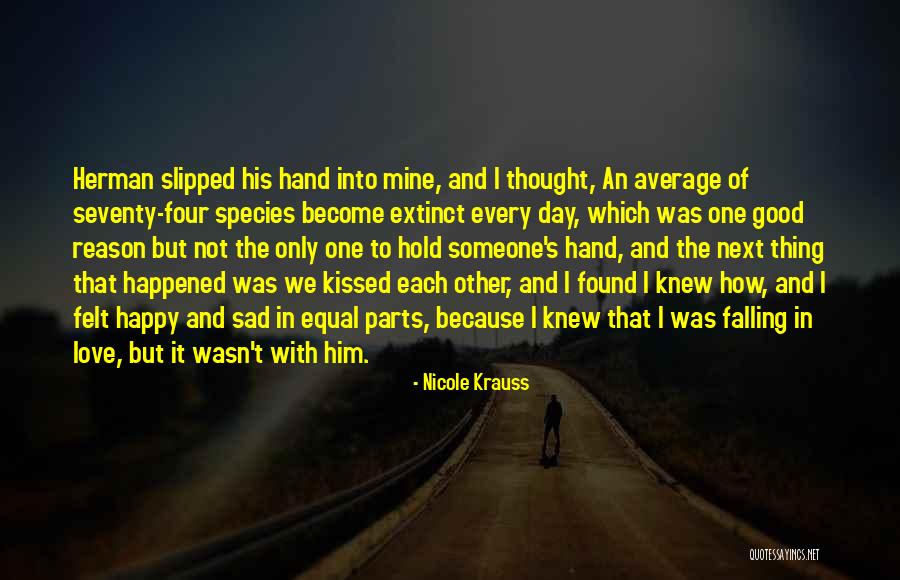 Good Day With Love Quotes By Nicole Krauss Good Day With Love Quotes By Nicole Krauss
