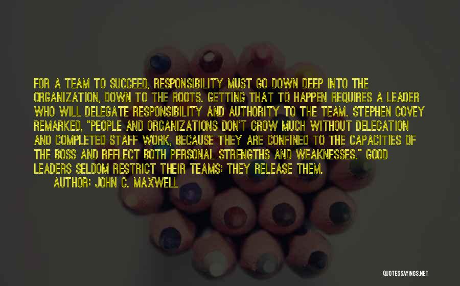 Good Deep Quotes By John C. Maxwell