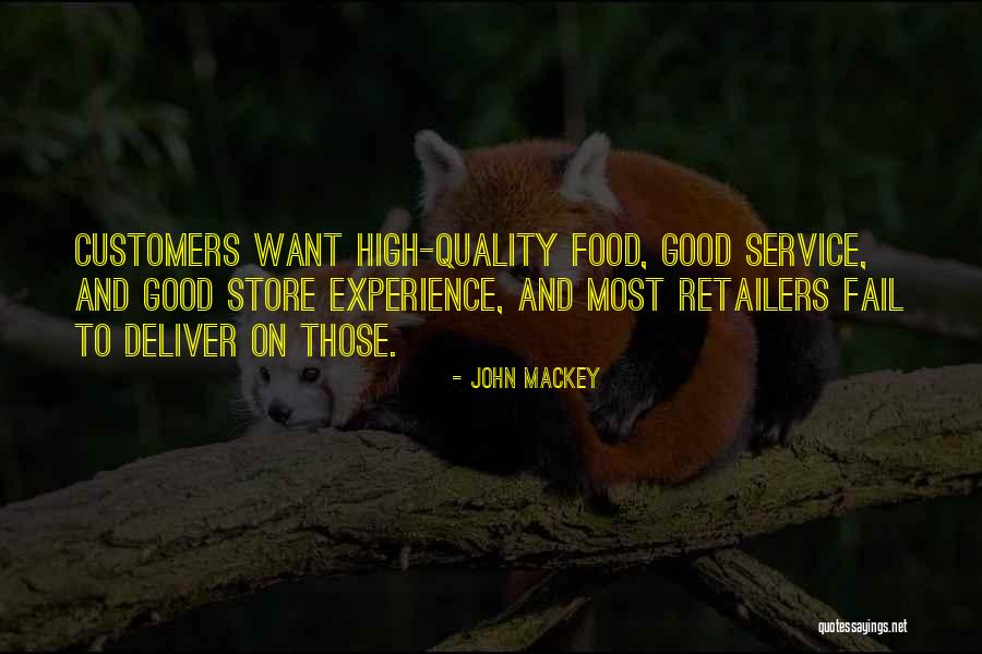 Good Deliver Quotes By John Mackey Good Deliver Quotes By John Mackey