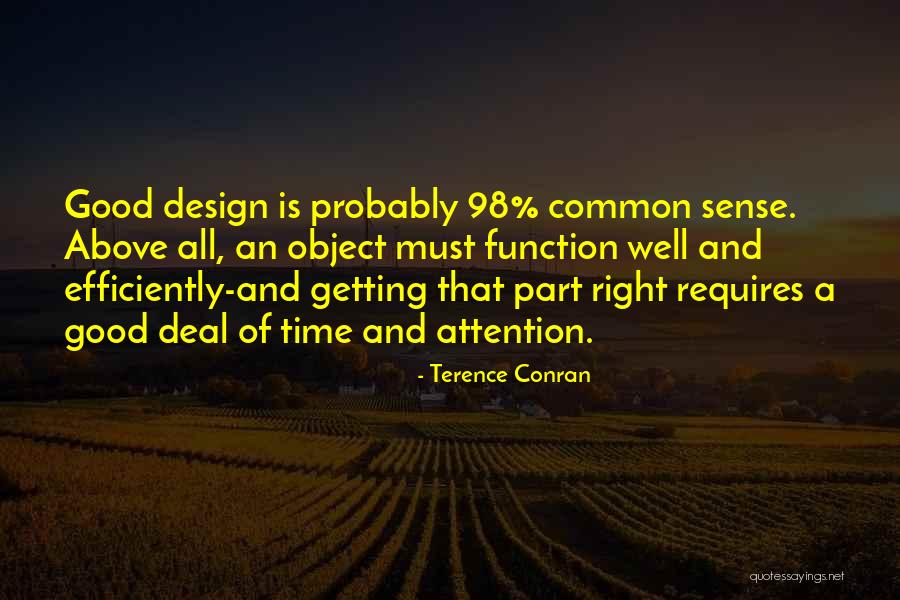 Good Design Quotes By Terence Conran Good Design Quotes By Terence Conran