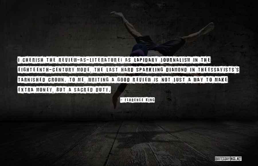Good Diamond Quotes By Florence King Good Diamond Quotes By Florence King