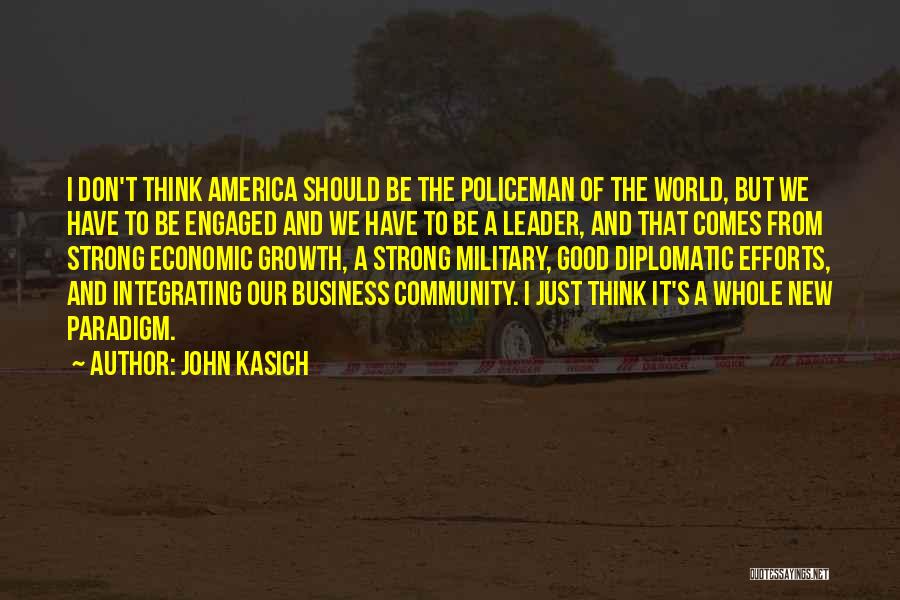 Good Diplomatic Quotes By John Kasich