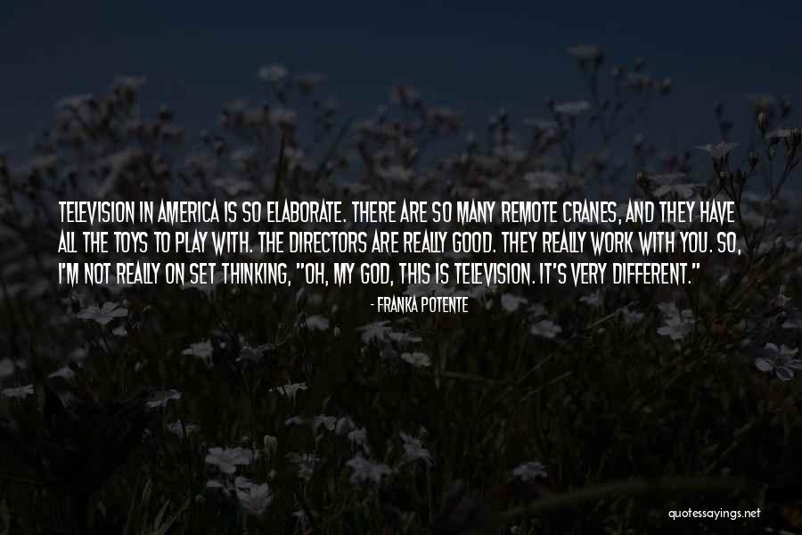 Good Directors Quotes By Franka Potente Good Directors Quotes By Franka Potente