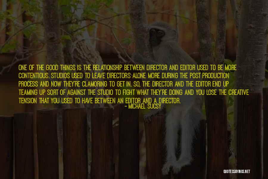 Good Directors Quotes By Michael Sucsy