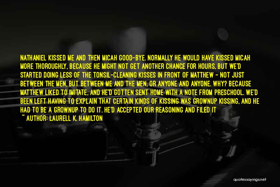 Good Drinking Quotes By Laurell K. Hamilton Good Drinking Quotes By Laurell K. Hamilton